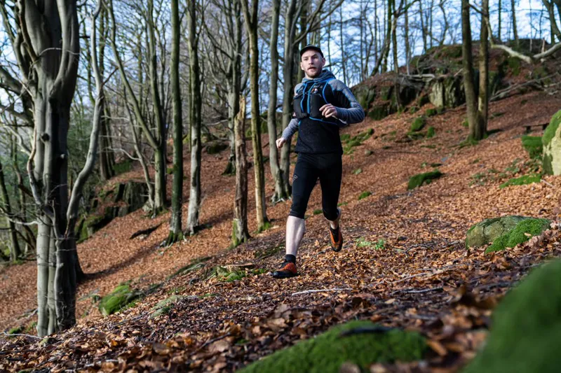 OMM Core+ Hoodie Men's Thermal Top in Black/Grey-10