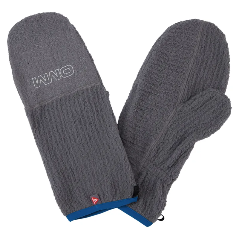 OMM Core Fleece Mitt in Grey-1
