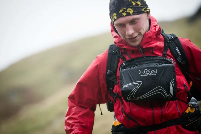 OMM Trio Map Pouch 4 in Black-2