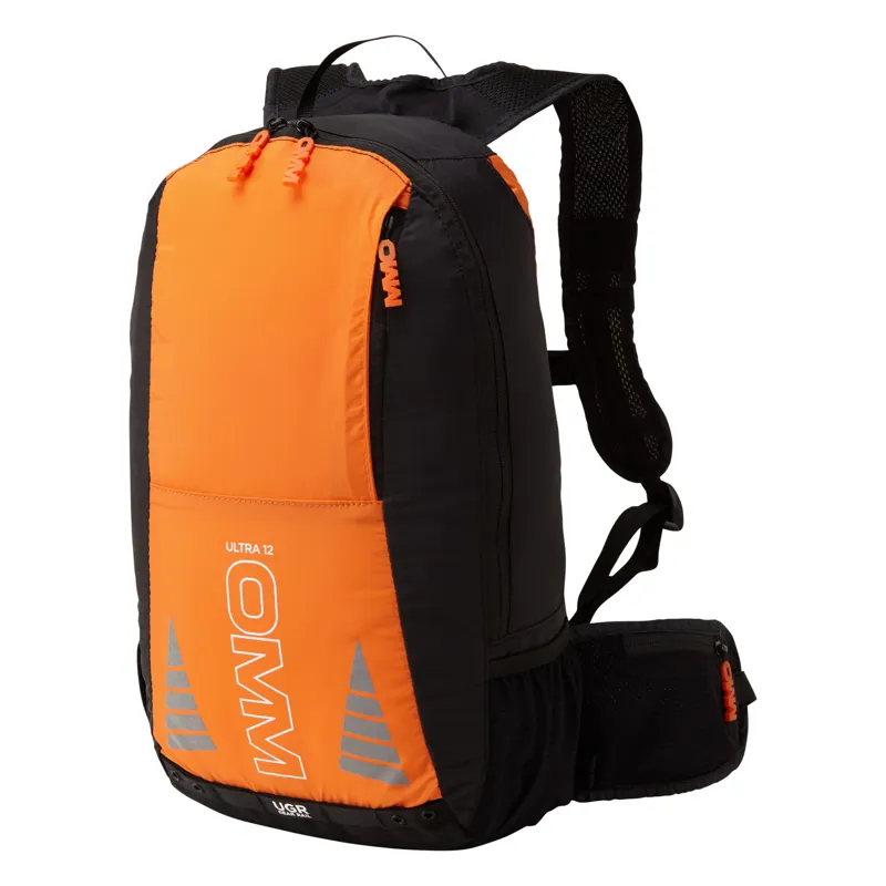 OMM Ultra 12 Running Rucksack in Orange/Black-1