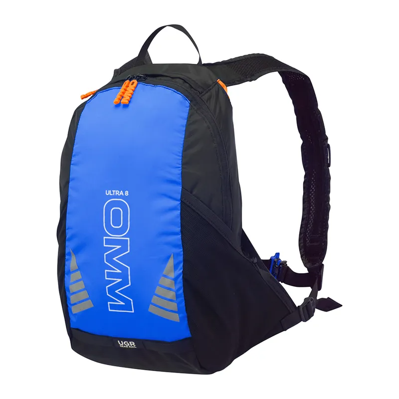 OMM Ultra 8 Unisex Running Rucksack in Blue-2