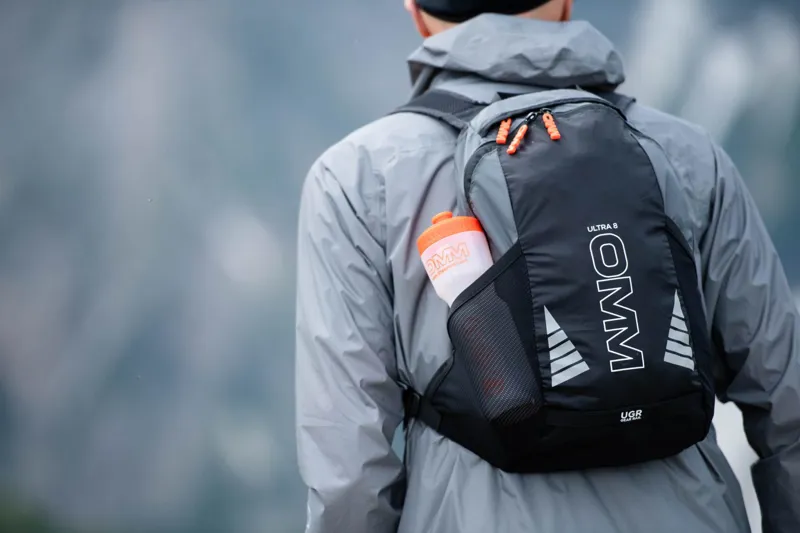OMM Ultra 8 Unisex Running Rucksack in Grey-2