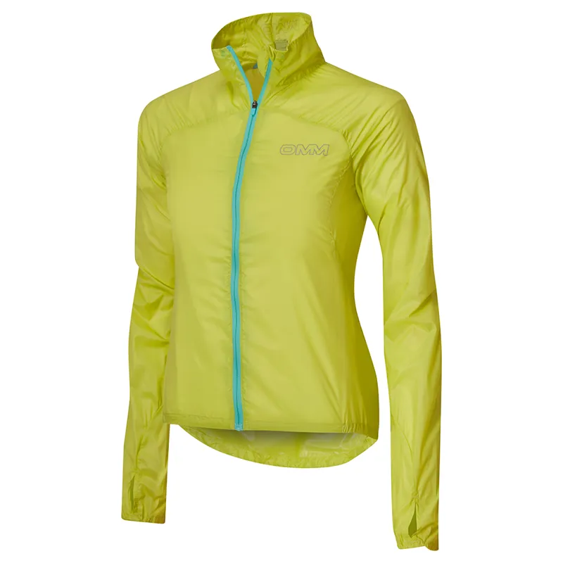 OMM Sonic Jacket Women's Running Windshirt in Yellow-1