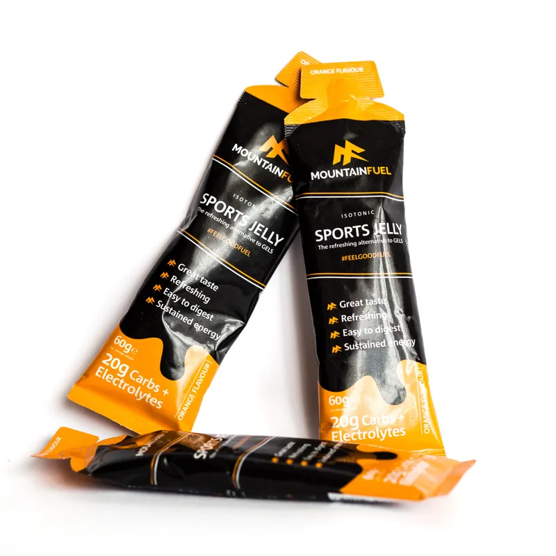 Mountain Fuel Hydrogel Sports Jelly in Orange