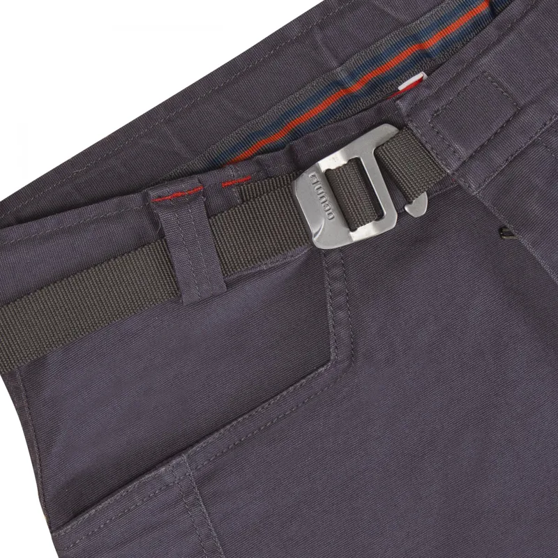 Ocun Honk Pants Men's Climbing Trousers in Grey Stormy Weather-3
