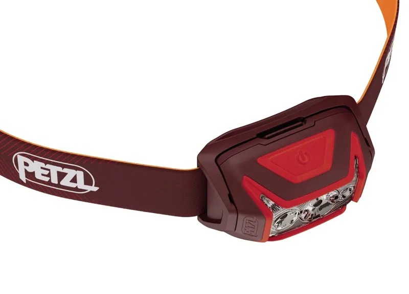 Petzl ACTIK CORE 625 Headlamp in Red-1