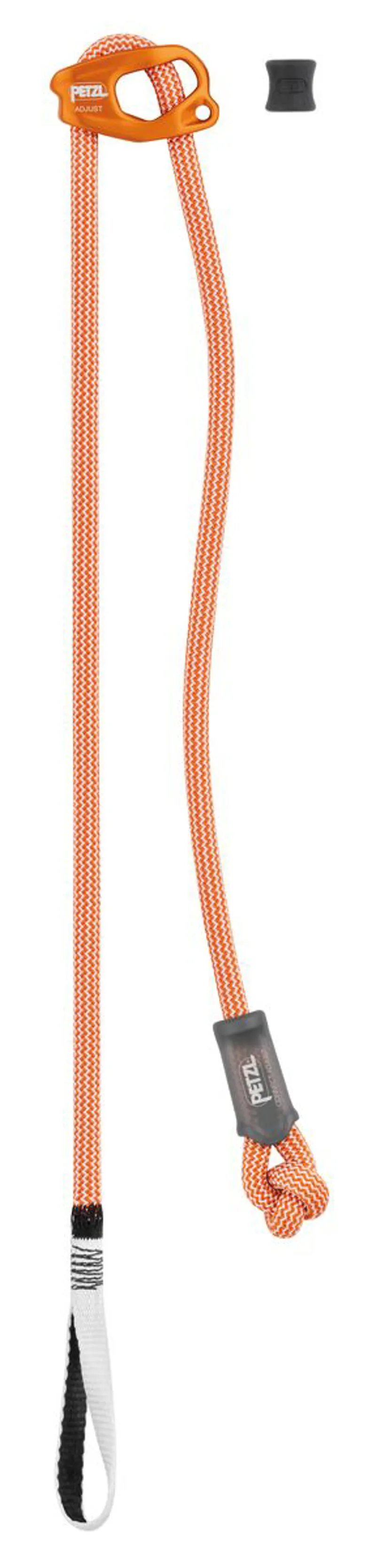Petzl Connect Adjust Adjustable Climbing Lanyard in Orange