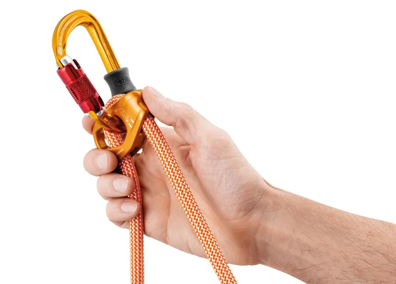 Petzl Connect Adjust Adjustable Climbing Lanyard in Orange-1