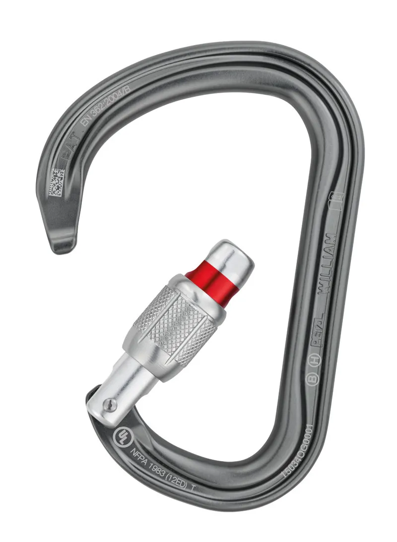 Petzl William Screw-Lock Carabiner-2