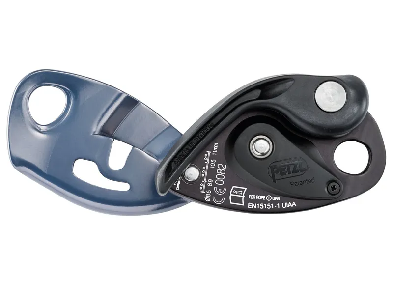 Petzl GriGri Climbing Belay Device in Blue-2