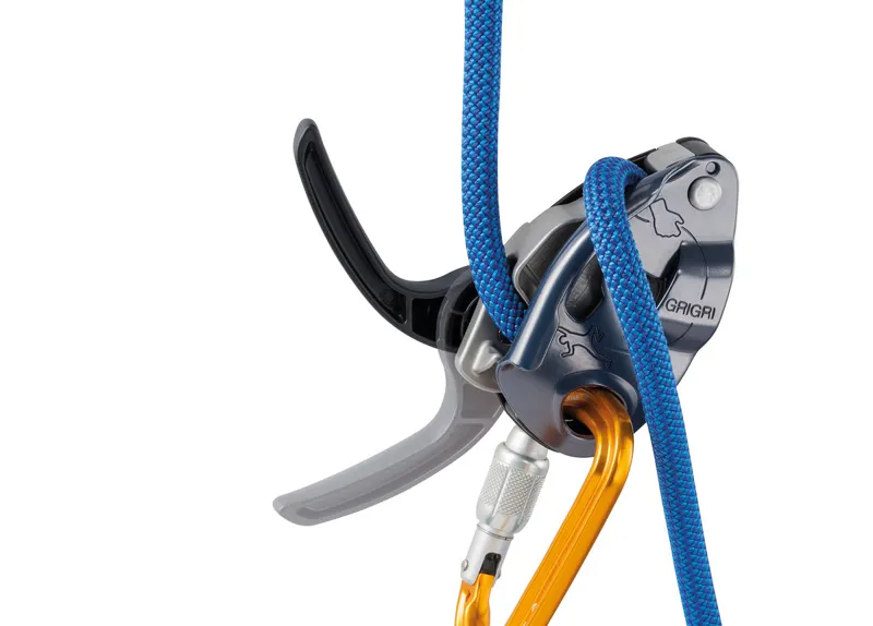 Petzl GriGri Climbing Belay Device in Blue-3