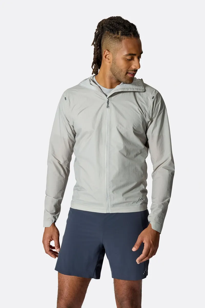 Rab Phantom Men's Waterproof Jacket in Light Zinc