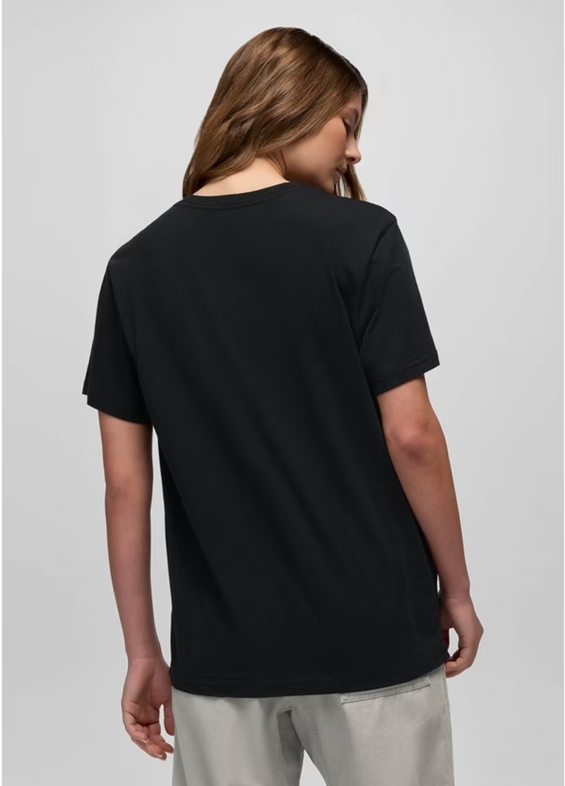 Prana Heritage Nautilus SS T-shirt in Black-2