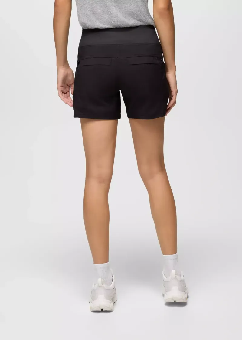 Prana Kanab Short Women's Climbing Short in Charcoal-2