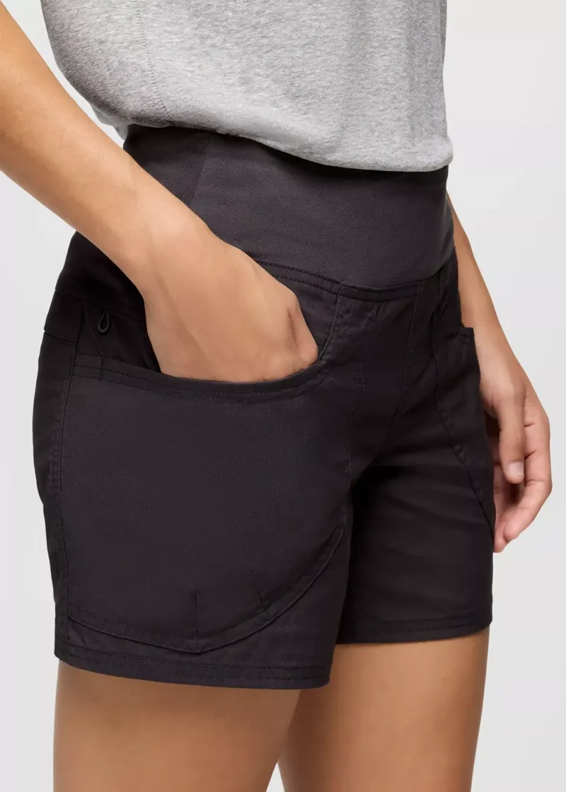 Prana Kanab Short Women's Climbing Short in Charcoal-3