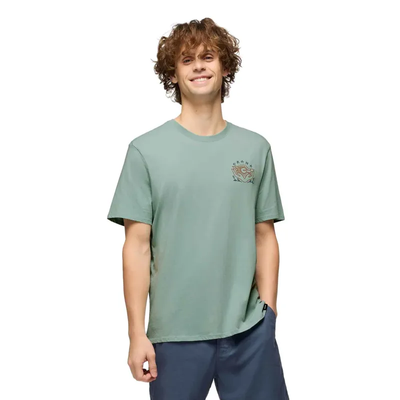 prAna Everyday Offering Men's SS Tee in Saltwater -2
