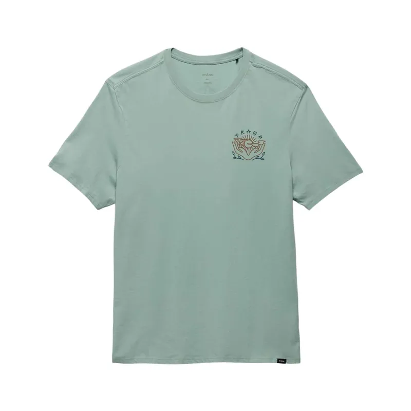 prAna Everyday Offering Men's SS Tee in Saltwater 
