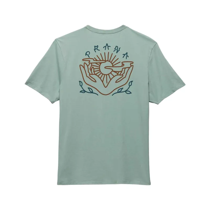 prAna Everyday Offering Men's SS Tee in Saltwater -1