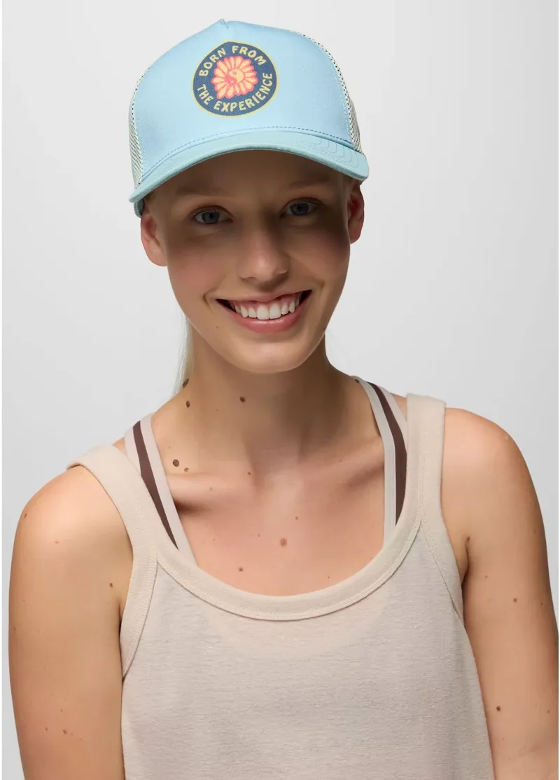 Prana Roads Ahead Trucker Cap in Saltwater Outdoor Optimist-1