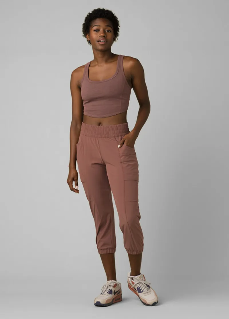 Prana Women's Becksa Bralette in Flannel Heather-3