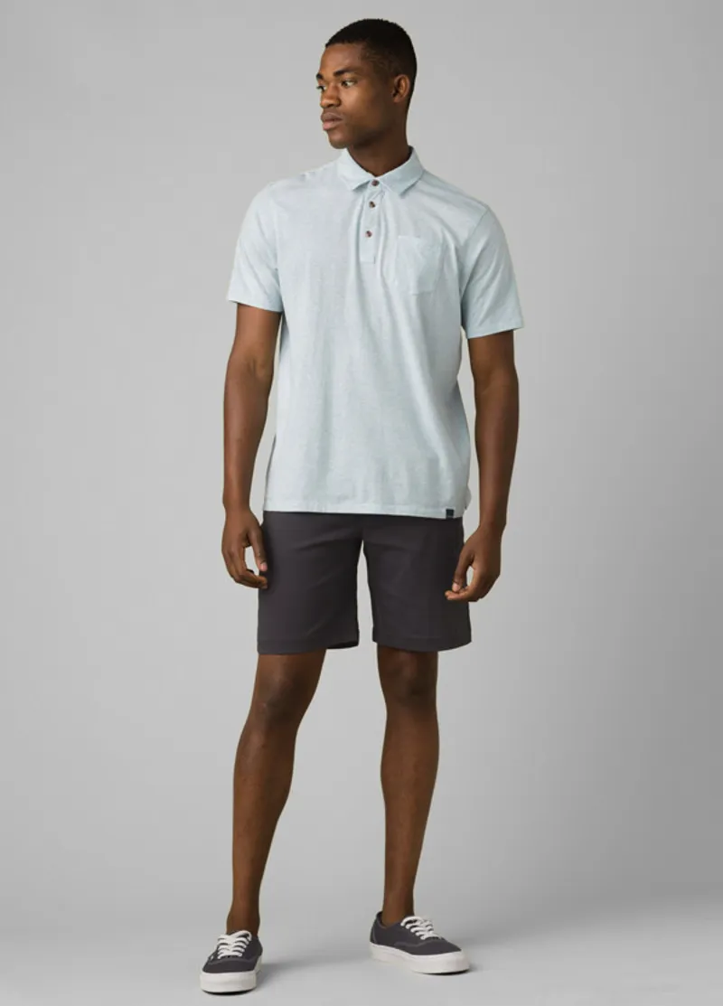 Prana Mens Brion Short 9 Charcoal