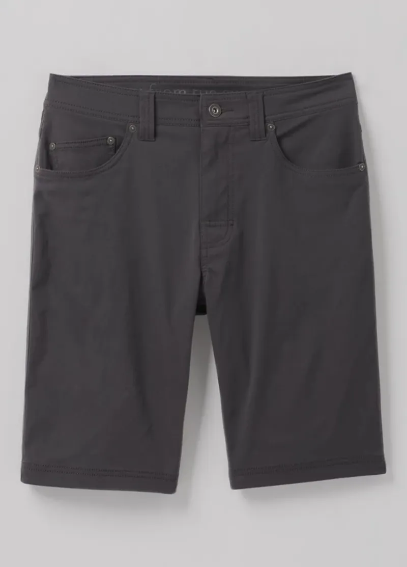 Prana Mens Brion Short 9 in Charcoal