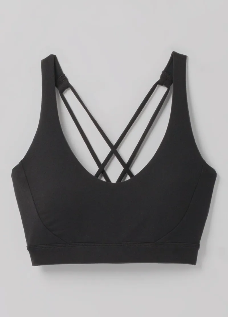 prAna Women's Everyday Bra in Black