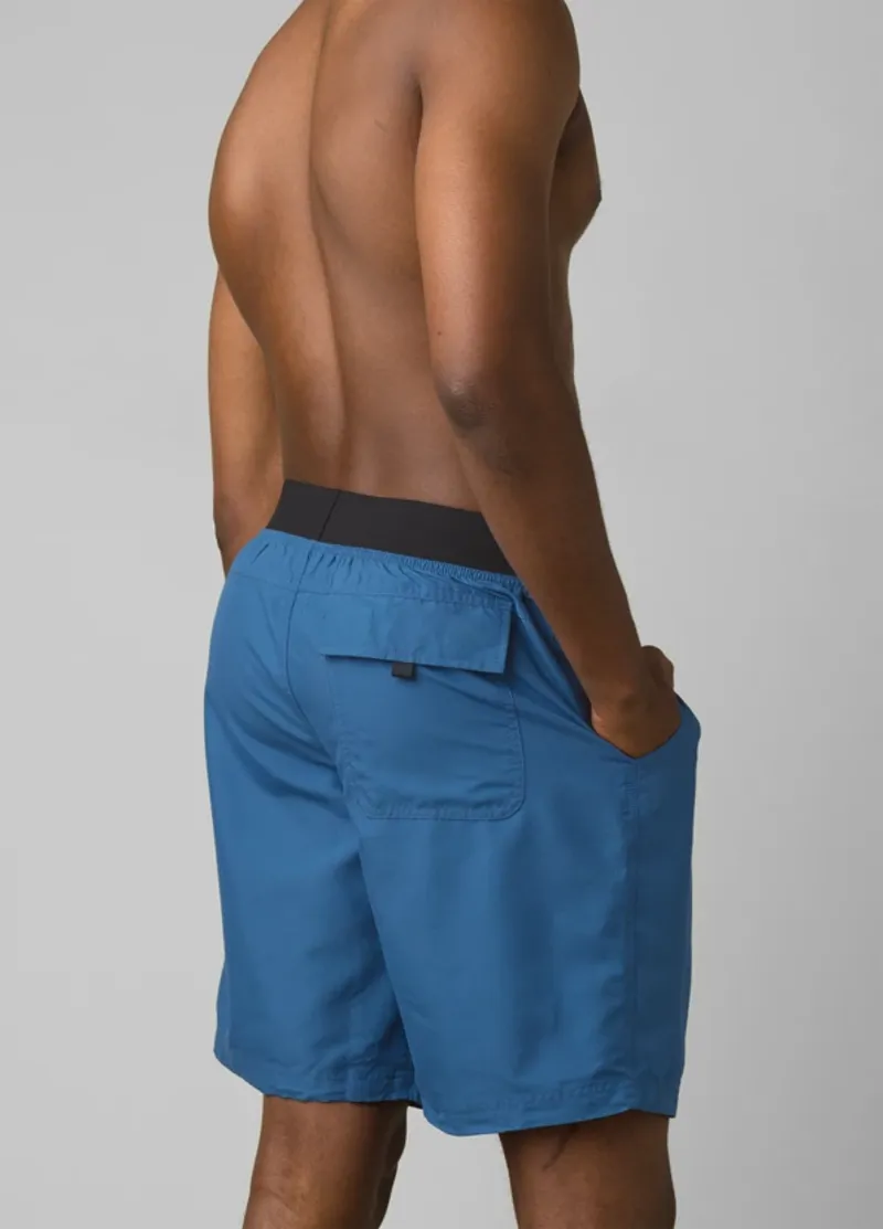 prAna Men's Mojo Short in Admiral Blue-2