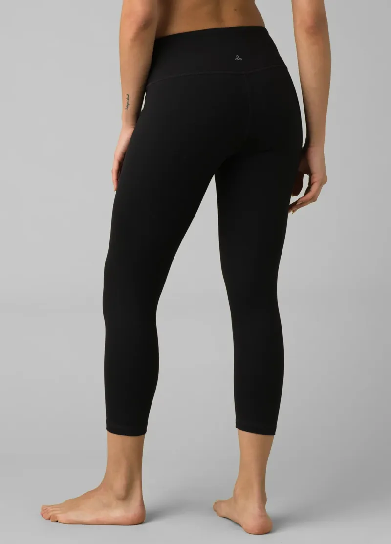 Prana Womens Pillar Capri Legging in Black-1