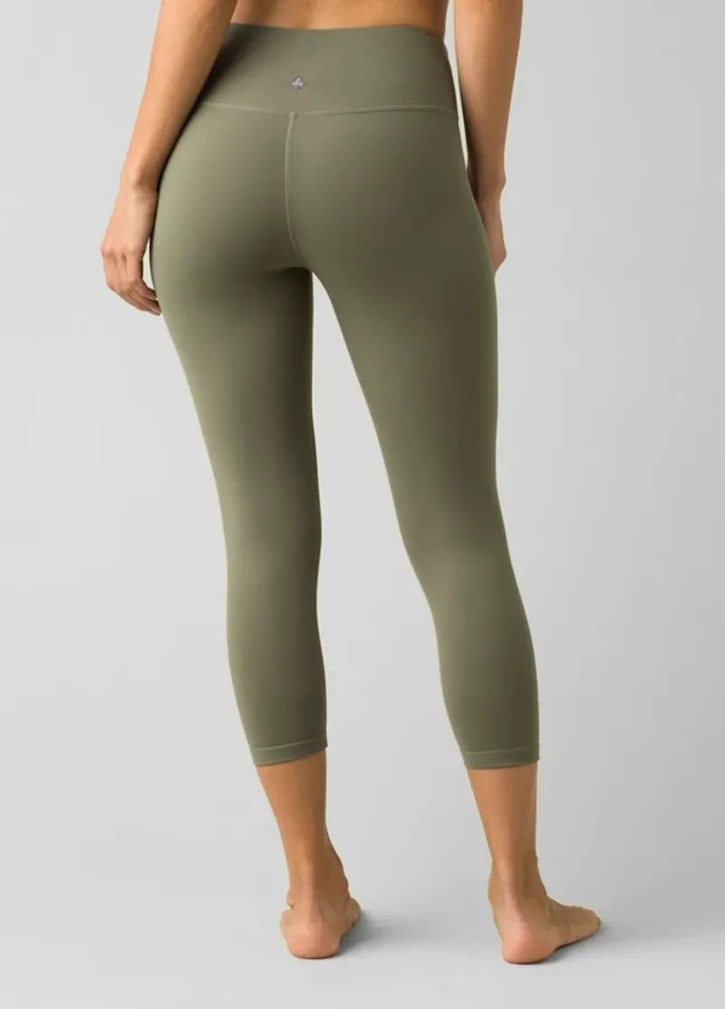 Prana Womens Pillar Capri Legging in Rye Green-1