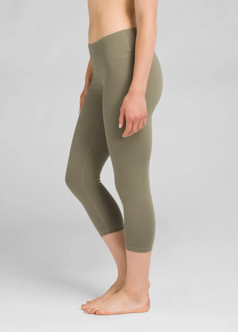 Prana Womens Pillar Capri Legging in Rye Green-2