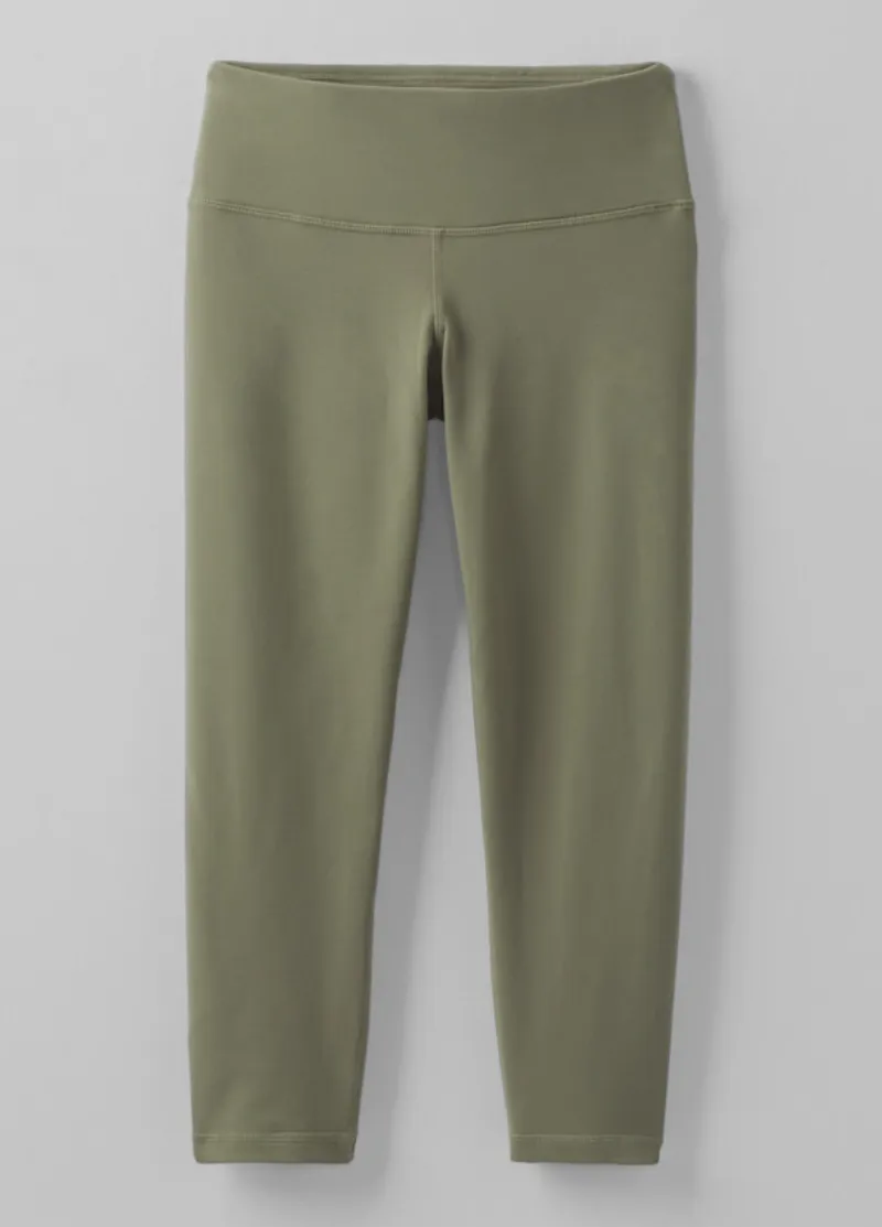 Prana Womens Pillar Capri Legging in Rye Green-3