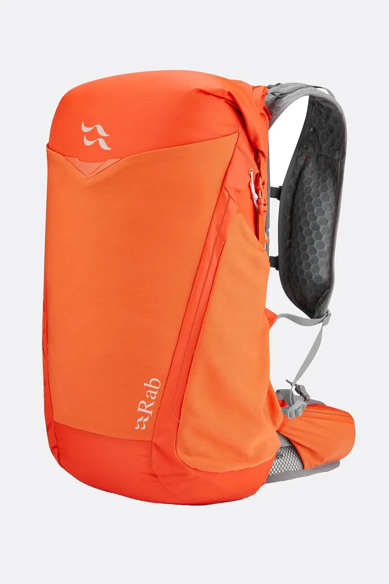 Rab Aeon Ultra 28L Running/Hiking Pack in Firecracker
