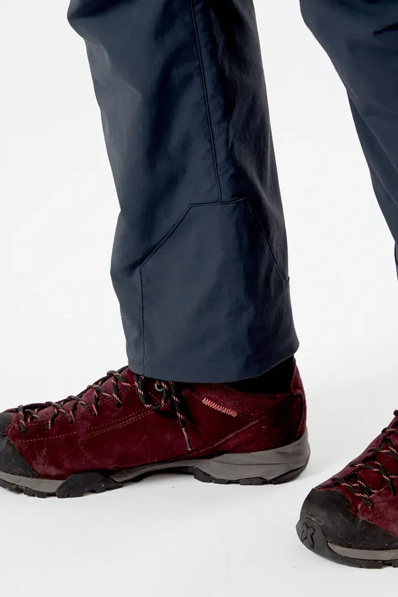 Rab Incline Vapour-Rise Pant Women's Softshell Trouser in Beluga-4