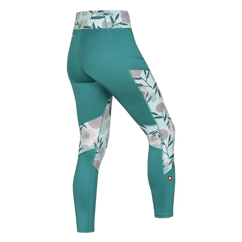 Ocun Women's Rhea Leggings in Green Porcelain-1