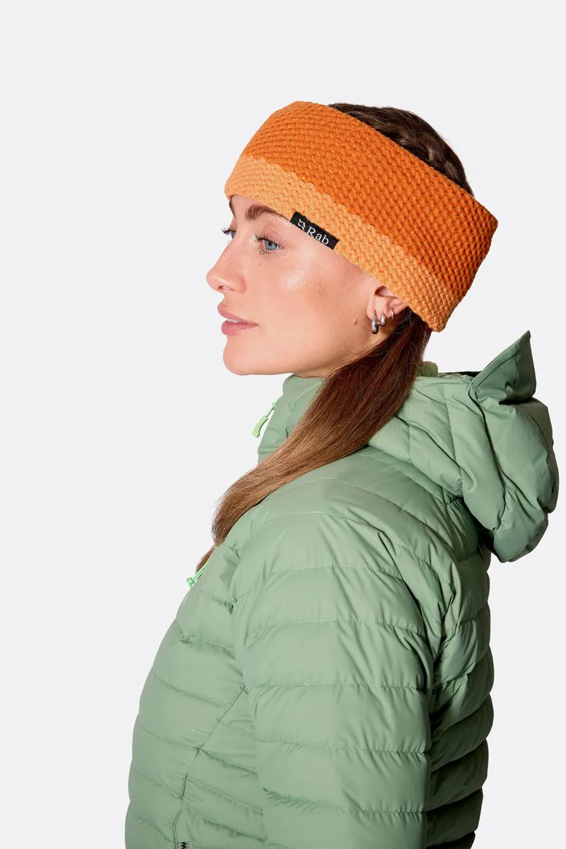 Rab Monzino Headband in Dark Melba/Melba-2