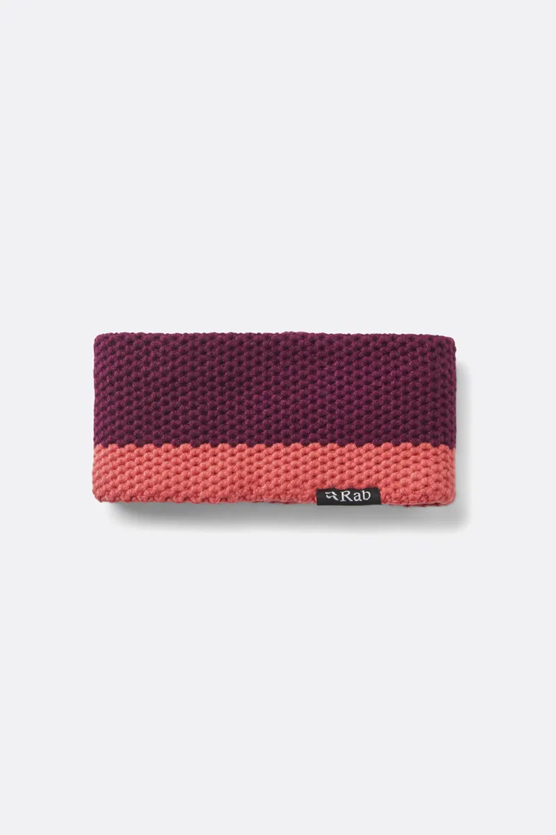 Rab Monzino Headband in Mulberry