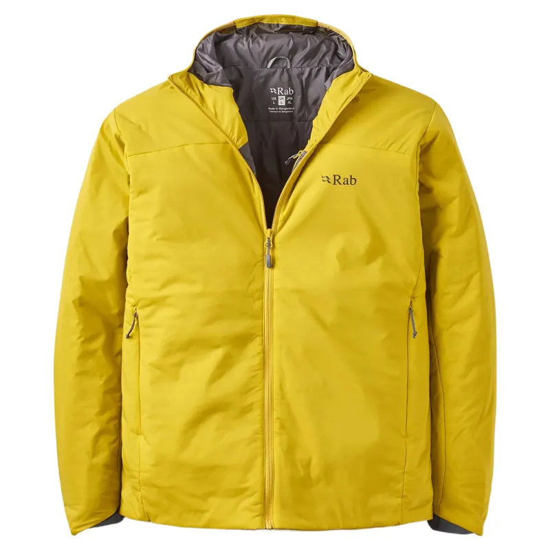 Rab Xenair Alpine Light Men's Insulated Jacket in Dark Pollen