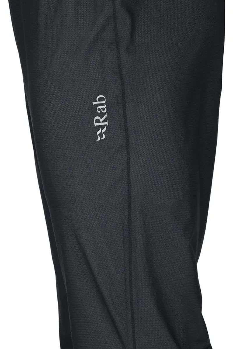 Rab Phantom Men's Waterproof Running Trouser in Ebony-4