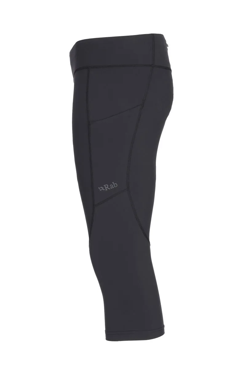 Rab Talus 3/4 Men's Running Tights in Black-7
