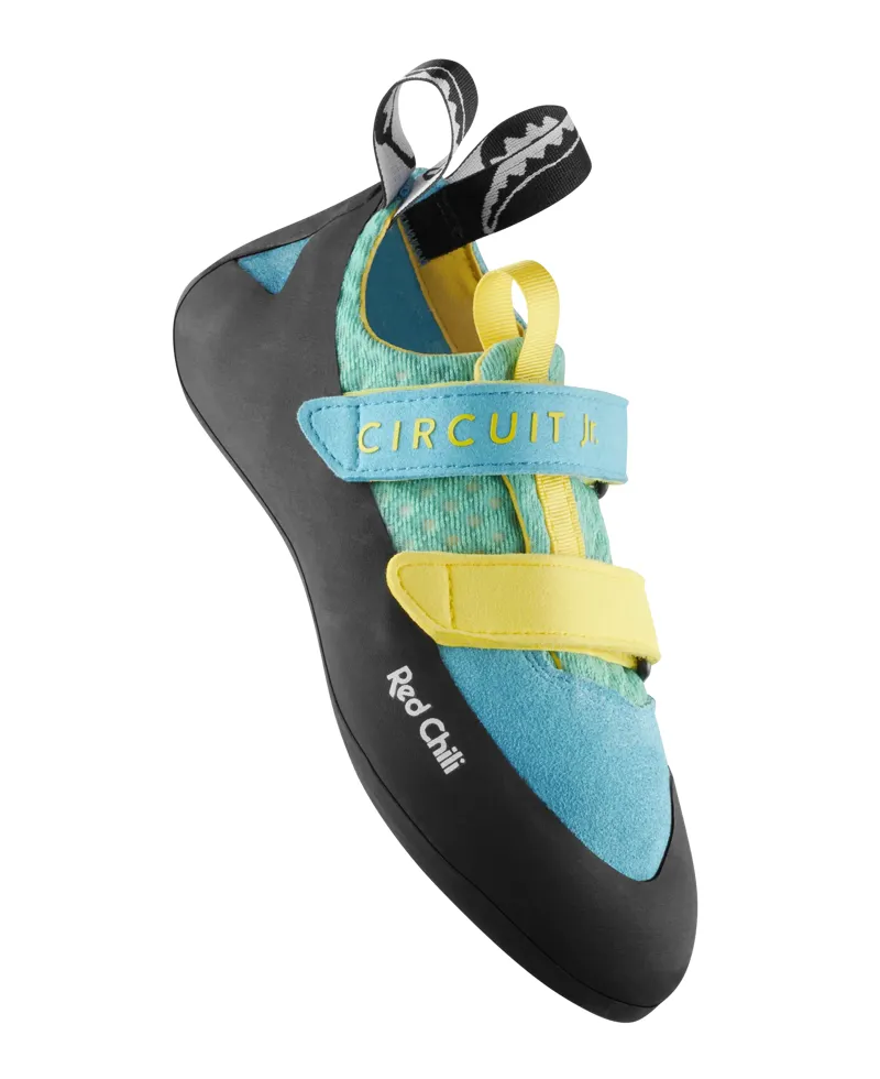 Red Chili Circuit Junior Kid's Climbing Shoe in Timberblue-1