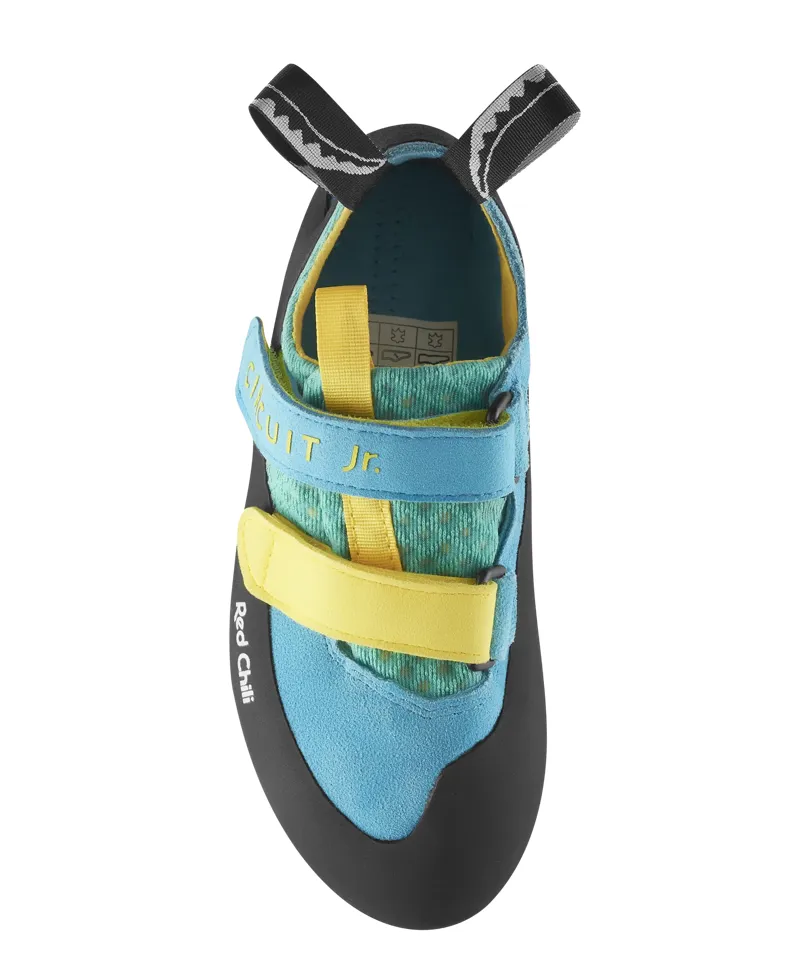 Red Chili Circuit Junior Kid's Climbing Shoe in Timberblue-3