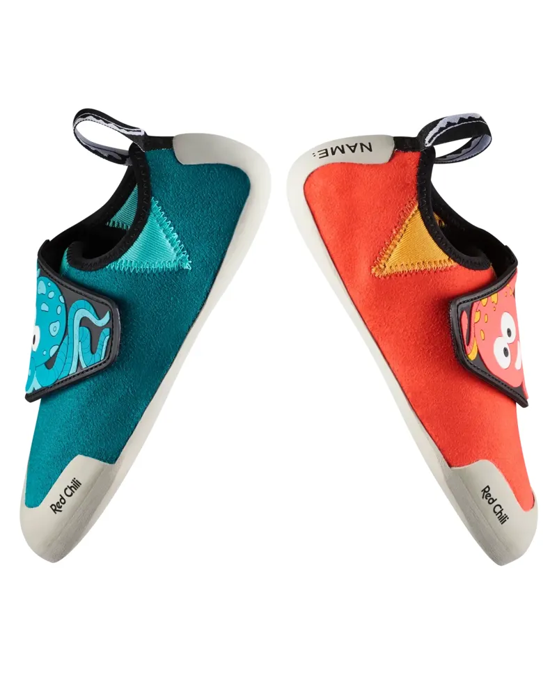 Red Chili Pulpo Kids Climbing Shoe in Blue/Red-1