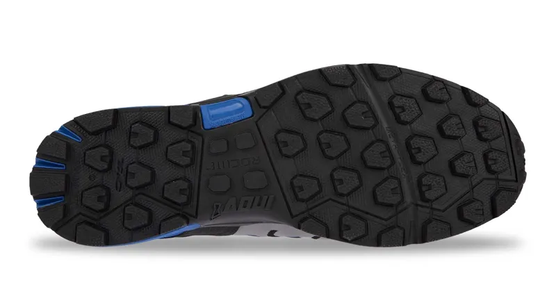 Inov8 Roclite G 275 Men's Trail Running Shoe in Black/Blue-1