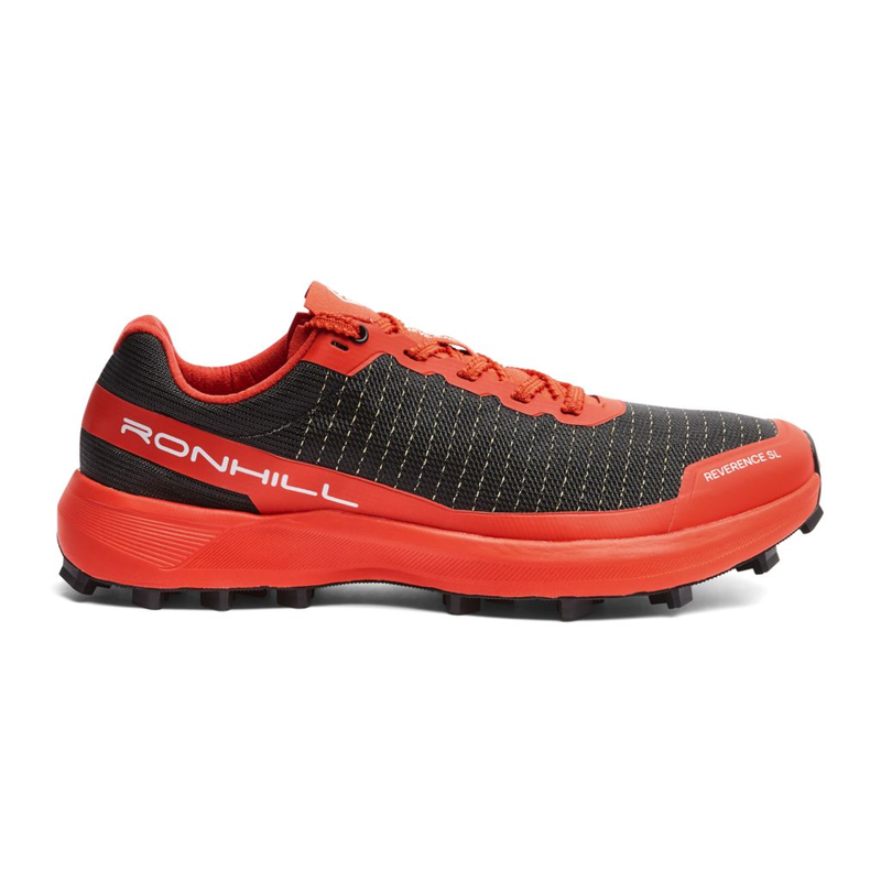 Ronhill Reverence SL Men's Fell Running Shoe in Black/Red