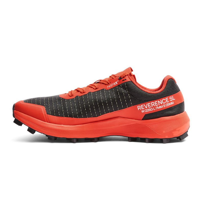 Ronhill Reverence SL Women's Fell Running Shoe in Black/Red-3