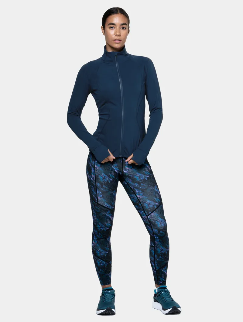 Ronhill Tech Contour Women's Running Jacket in Dark Navy-1