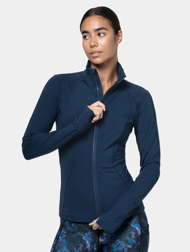 Ronhill Tech Contour Women's Running Jacket in Dark Navy-4