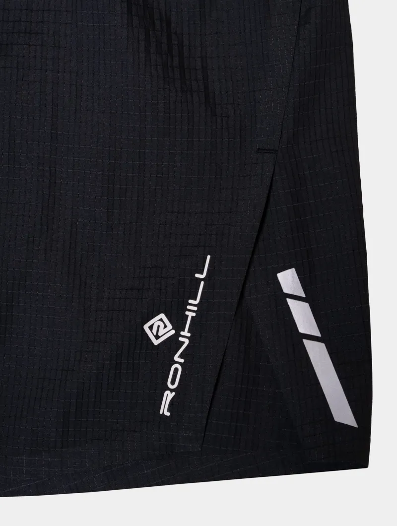 Ronhill Tech Race 5inch Men's Running Short in All Black-6