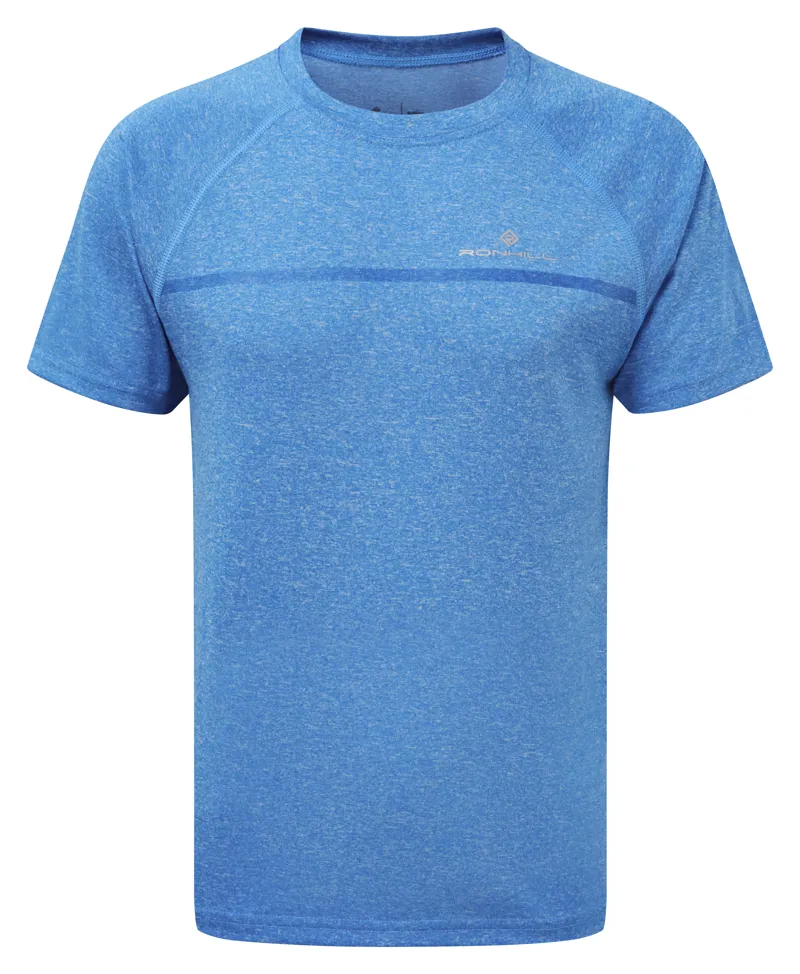Ronhill Junior Everyday SS Tee in Electric Blue Marl